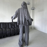 Top and pants two-piece set