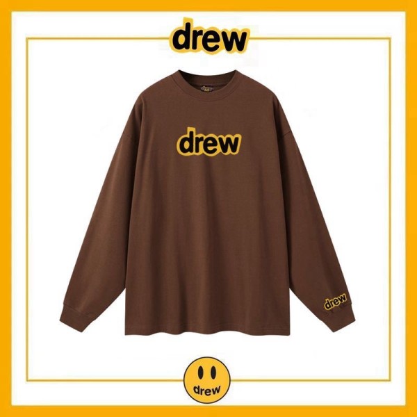 Smiling Face Long Sleeve T-shirt Men's and Women's Pure Cotton Bottom Shirt