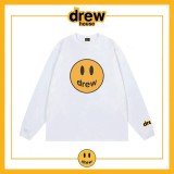 Smiling Face Long Sleeve T-shirt Men's and Women's Pure Cotton Bottom Shirt