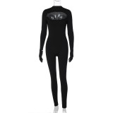 Sexy Hollow Finger Slim Fit Jumpsuit P3713563K