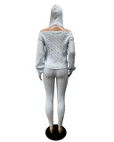High Quality Women Knit Sweater 2 Pcs Sets XT8206