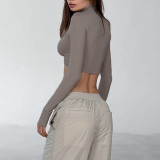 Waistless bottom fitting short top
