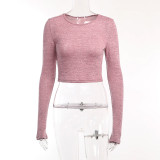 Slim Fit Open Navel T-shirt
