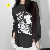 Pullover round neck casual top