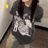 Pullover round neck casual top