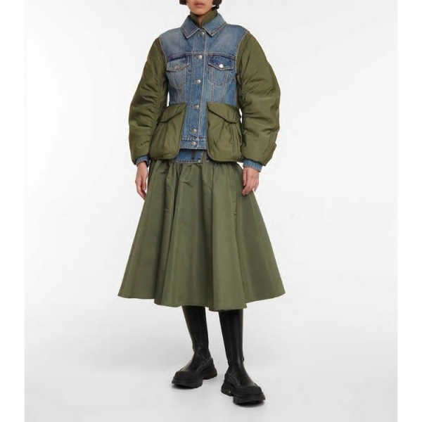 Loose denim cotton jacket jacket jacket