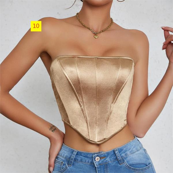 Fish bone wrapped chest vest