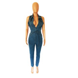 Jeans jumpsuit