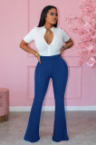 Brushed women's micro flared pants