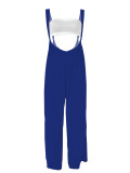 Chest wrap suspender wide leg drawstring set