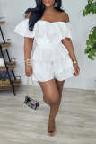 Multi layered pleated jumpsuit