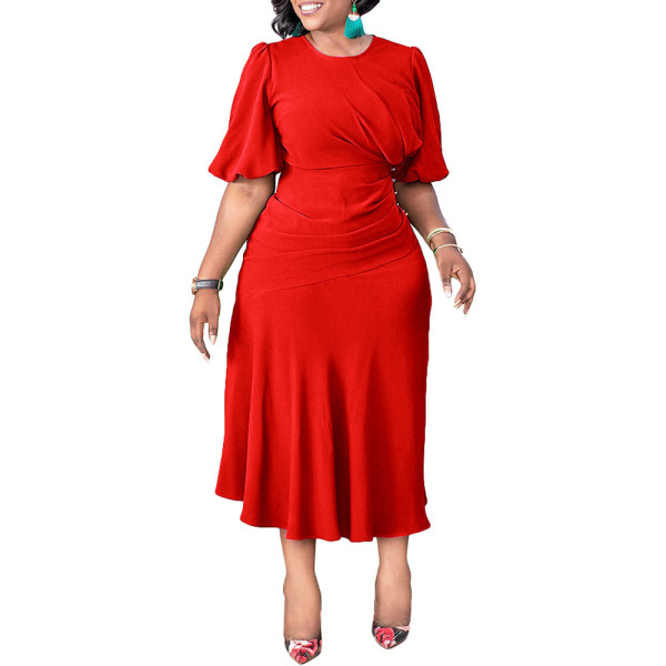 Casual oversized women's dress