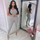 Solid Yoga Jumpsuit