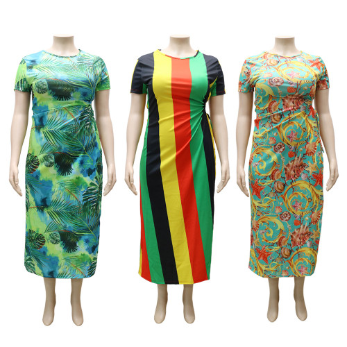 Zhigong printed dress