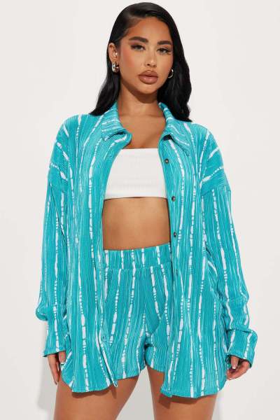 Sexy and fashionable two piece embossed printing set