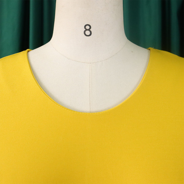 D363 Temperament Tongle Wrapped Hip Pencil Dress