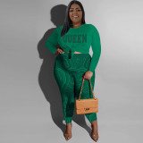 Large casual two-piece set