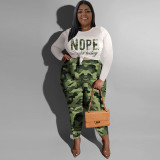 Large casual two-piece set