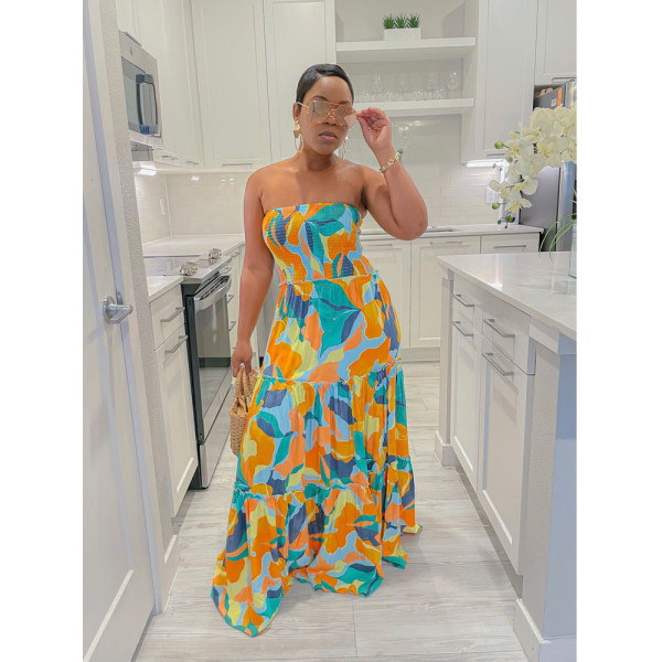 Large hem bra dress