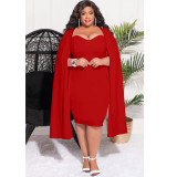 Fashionable and stylish hip wrap skirt