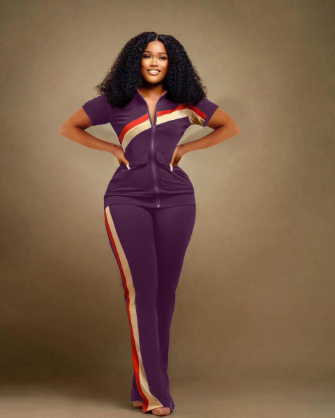 Women's Sports Leisure Fashion Two Piece Set