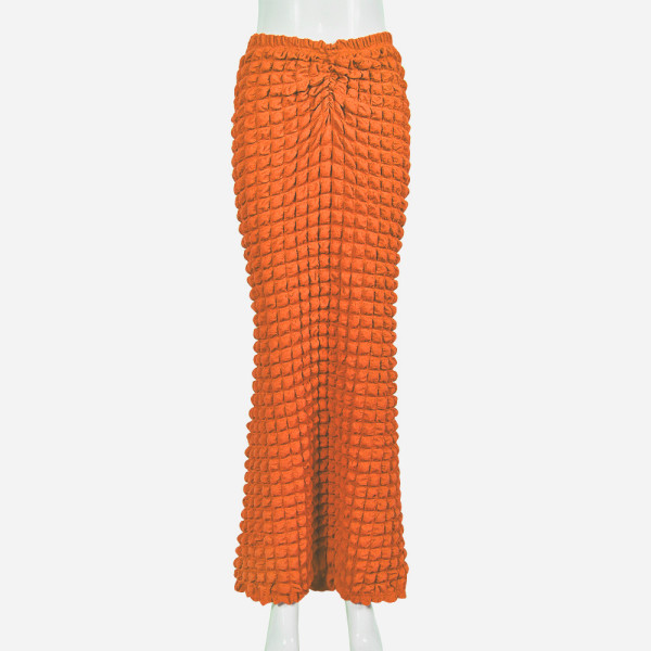 Elastic Fit Slim Skirt