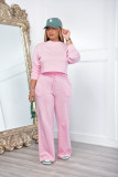 Women's sweater set with thickened casual two-piece autumn and winter sportswear long sleeves