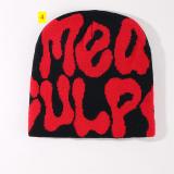 Versatile woolen hat, autumn and winter coldproof and warm knitted hat