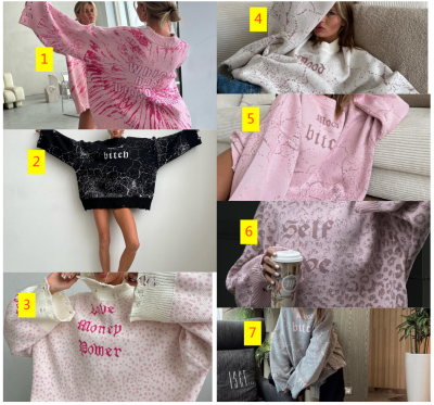 Hollow out hem pullover round neck top