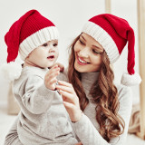 Mao Qiu Mom Baby Knitted Hat Christmas Warm Hat