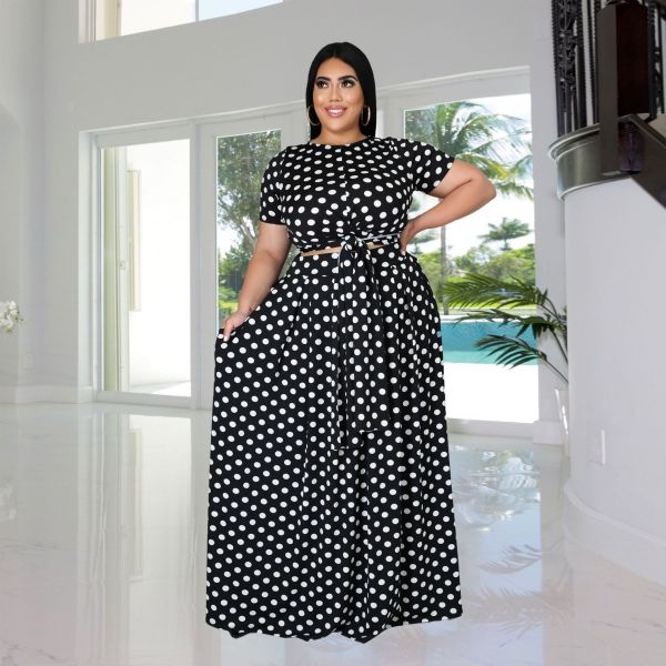 Tie Dyed Strap Casual Big Swing Dress