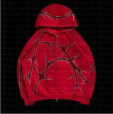 Hoodie Iron Diamond Zipper Hoodie