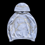 Hoodie Iron Diamond Zipper Hoodie