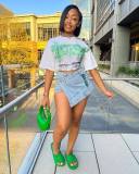 Women's shorts and jeans