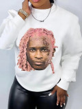 Fashionable unisex plush sweater
