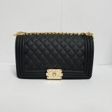 Lingge Jelly Bag Shoulder Bag