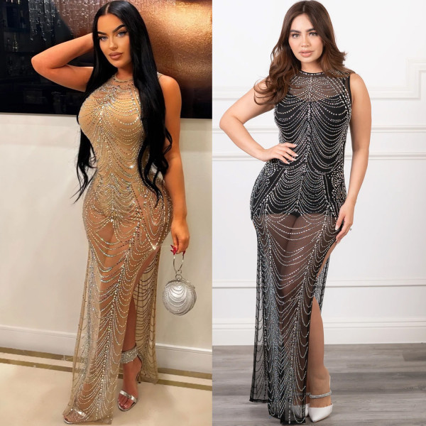 Hot Diamond Night Club Perspective Dress