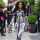 Printed buttocks tight high waisted casual jumpsuit