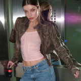 Short jacket jacket jacket