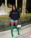 Women's autumn and winter sexy loose and versatile sweater