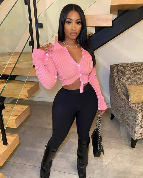 Sexy High Elastic Sweater Knit Top