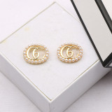 Personalized letter earrings, small and minimalist earrings