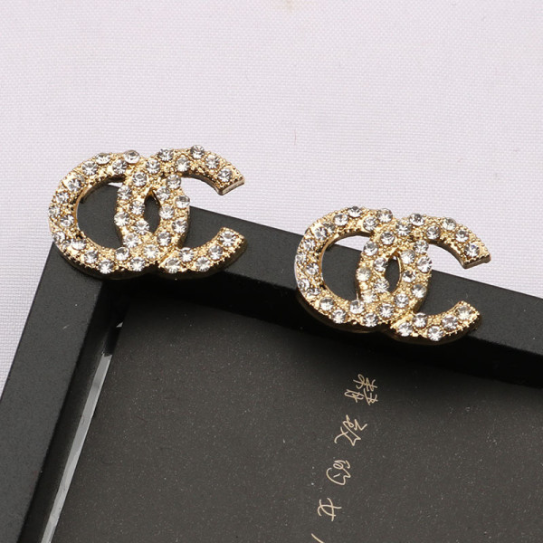 Small diamond earrings