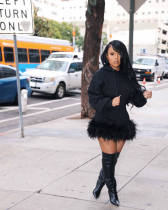 Hoodie Sweater Dress Hoodie Sweater Dress
