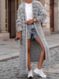 Women's tassel knitted jacket