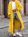 Women's tassel knitted jacket