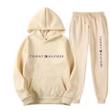 Two piece set of printed sweaters and pants