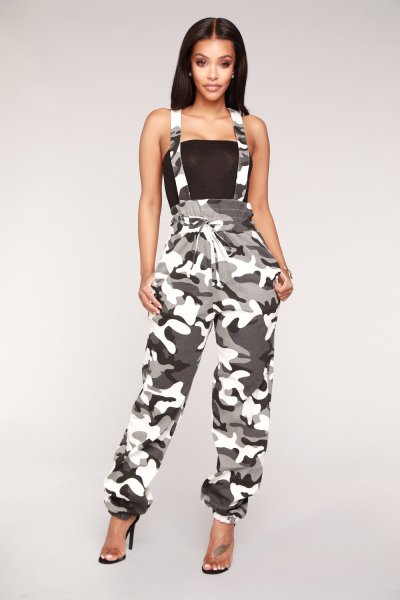 Camo Strap Pants