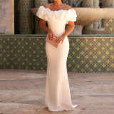 Temperament Long Wrap Hip Skirt
