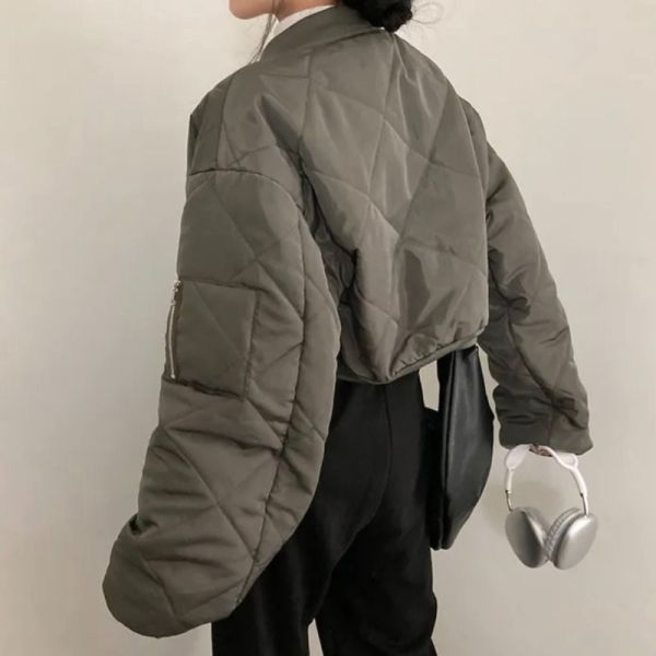 Short baseball jacket